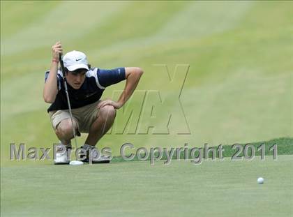 Thumbnail 2 in NCHSAA State 4A Boys Golf Championships (Day 2) photogallery.