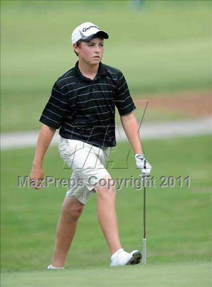 Thumbnail 2 in NCHSAA State 4A Boys Golf Championships (Day 2) photogallery.