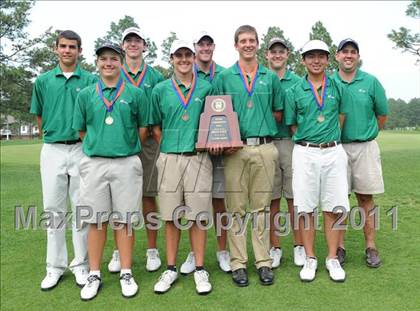 Thumbnail 2 in NCHSAA State 4A Boys Golf Championships (Day 2) photogallery.
