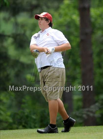 Thumbnail 2 in NCHSAA State 4A Boys Golf Championships (Day 2) photogallery.