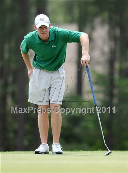Thumbnail 3 in NCHSAA State 4A Boys Golf Championships (Day 2) photogallery.