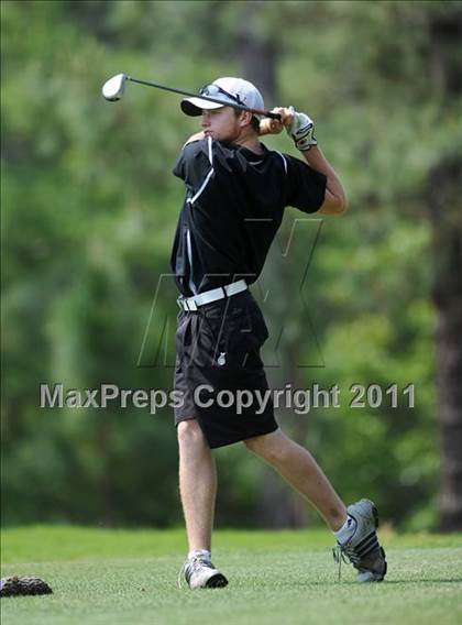 Thumbnail 1 in NCHSAA State 4A Boys Golf Championships (Day 2) photogallery.