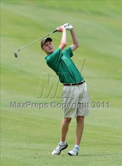 Thumbnail 2 in NCHSAA State 4A Boys Golf Championships (Day 2) photogallery.
