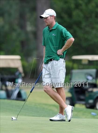 Thumbnail 2 in NCHSAA State 4A Boys Golf Championships (Day 2) photogallery.