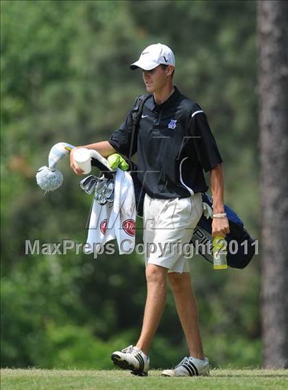 Thumbnail 2 in NCHSAA State 4A Boys Golf Championships (Day 2) photogallery.