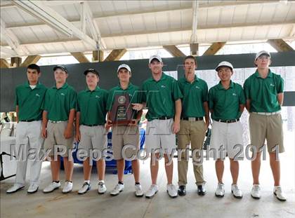 Thumbnail 1 in NCHSAA State 4A Boys Golf Championships (Day 2) photogallery.