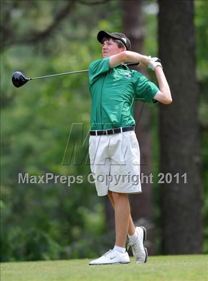 Thumbnail 2 in NCHSAA State 4A Boys Golf Championships (Day 2) photogallery.