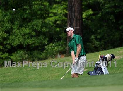 Thumbnail 1 in NCHSAA State 4A Boys Golf Championships (Day 2) photogallery.