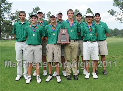 Thumbnail 1 in NCHSAA State 4A Boys Golf Championships (Day 2) photogallery.