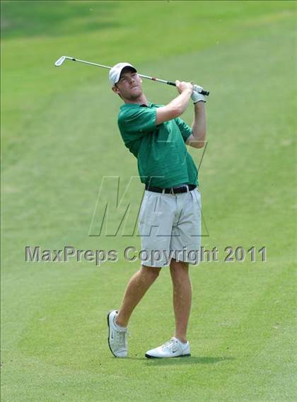 Thumbnail 2 in NCHSAA State 4A Boys Golf Championships (Day 2) photogallery.