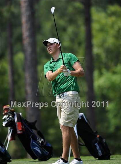 Thumbnail 2 in NCHSAA State 4A Boys Golf Championships (Day 2) photogallery.