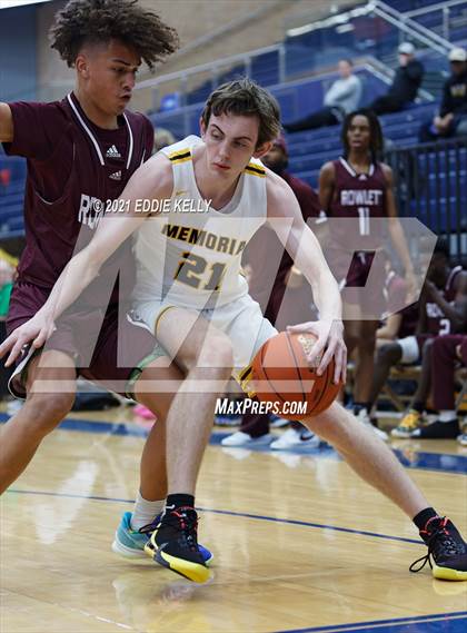Thumbnail 1 in Memorial vs. Rowlett (In-N-Out Tournament) photogallery.