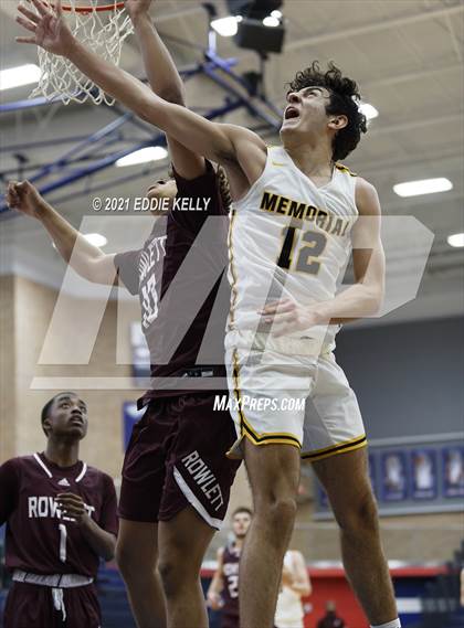 Thumbnail 1 in Memorial vs. Rowlett (In-N-Out Tournament) photogallery.