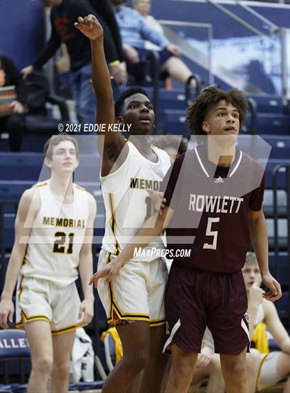 Thumbnail 1 in Memorial vs. Rowlett (In-N-Out Tournament) photogallery.