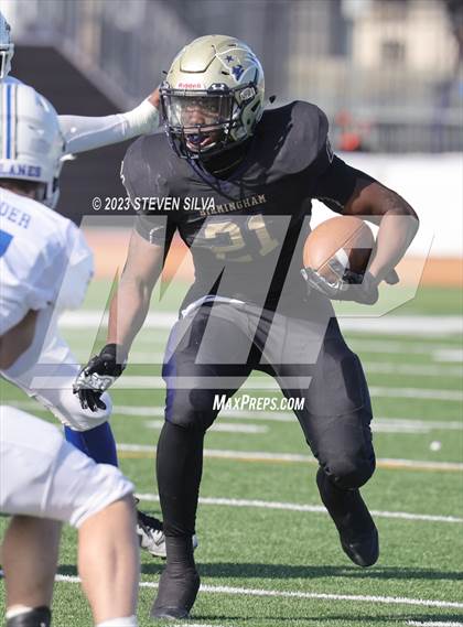 Thumbnail 1 in Acalanes vs. Birmingham (CIF Division 3-AA State Final) photogallery.