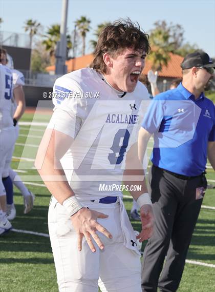 Thumbnail 3 in Acalanes vs. Birmingham (CIF Division 3-AA State Final) photogallery.
