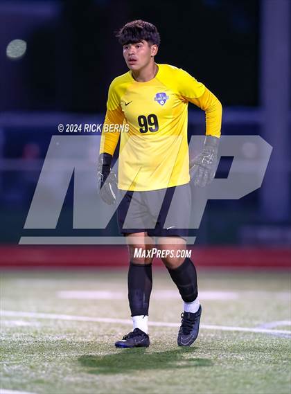 Thumbnail 3 in Grand Oaks vs Cypress Woods (UIL 6A D1 Area Playoffs) photogallery.