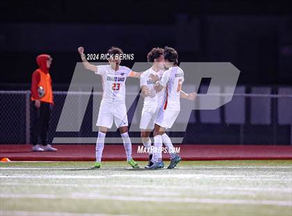 Thumbnail 3 in Grand Oaks vs Cypress Woods (UIL 6A D1 Area Playoffs) photogallery.