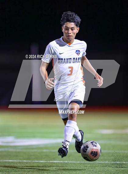 Thumbnail 2 in Grand Oaks vs Cypress Woods (UIL 6A D1 Area Playoffs) photogallery.