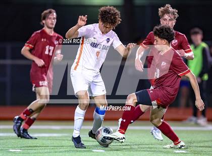 Thumbnail 1 in Grand Oaks vs Cypress Woods (UIL 6A D1 Area Playoffs) photogallery.