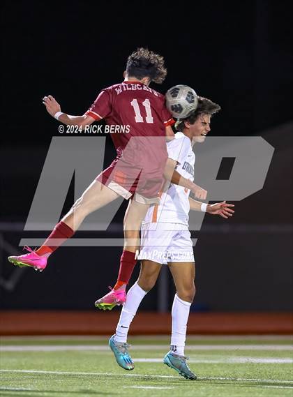 Thumbnail 2 in Grand Oaks vs Cypress Woods (UIL 6A D1 Area Playoffs) photogallery.