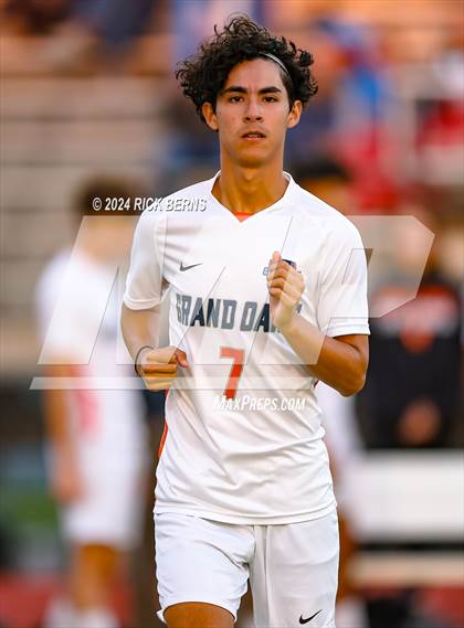 Thumbnail 3 in Grand Oaks vs Cypress Woods (UIL 6A D1 Area Playoffs) photogallery.