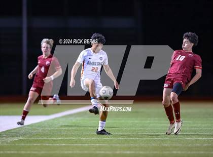 Thumbnail 1 in Grand Oaks vs Cypress Woods (UIL 6A D1 Area Playoffs) photogallery.