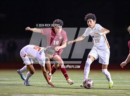 Thumbnail 2 in Grand Oaks vs Cypress Woods (UIL 6A D1 Area Playoffs) photogallery.