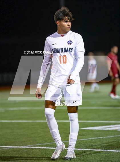 Thumbnail 2 in Grand Oaks vs Cypress Woods (UIL 6A D1 Area Playoffs) photogallery.