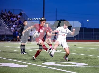 Thumbnail 2 in Grand Oaks vs Cypress Woods (UIL 6A D1 Area Playoffs) photogallery.