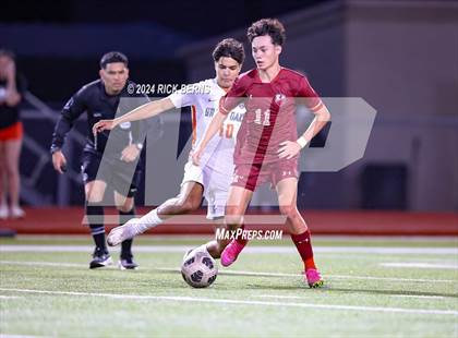 Thumbnail 2 in Grand Oaks vs Cypress Woods (UIL 6A D1 Area Playoffs) photogallery.