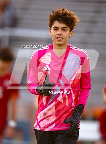 Thumbnail 1 in Grand Oaks vs Cypress Woods (UIL 6A D1 Area Playoffs) photogallery.