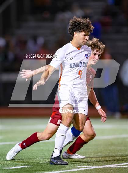Thumbnail 2 in Grand Oaks vs Cypress Woods (UIL 6A D1 Area Playoffs) photogallery.