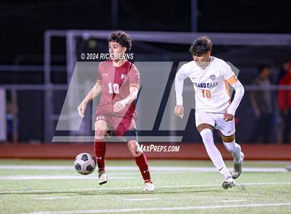 Thumbnail 1 in Grand Oaks vs Cypress Woods (UIL 6A D1 Area Playoffs) photogallery.