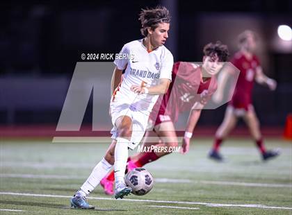 Thumbnail 2 in Grand Oaks vs Cypress Woods (UIL 6A D1 Area Playoffs) photogallery.