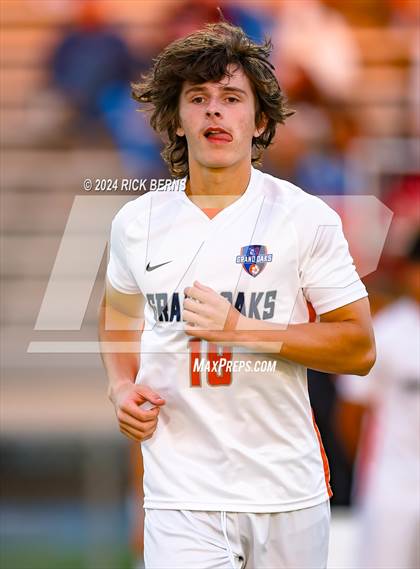 Thumbnail 3 in Grand Oaks vs Cypress Woods (UIL 6A D1 Area Playoffs) photogallery.