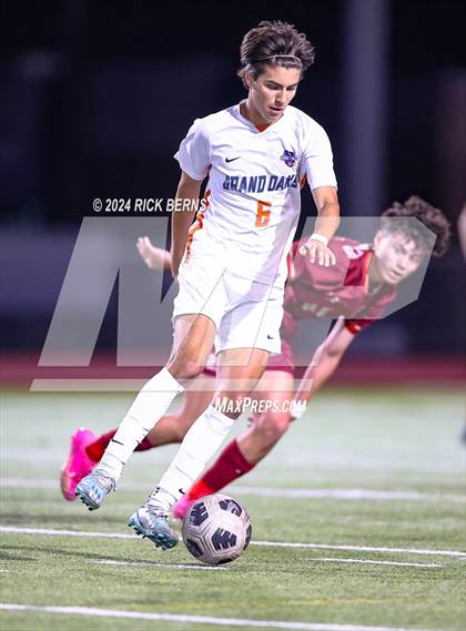 Thumbnail 1 in Grand Oaks vs Cypress Woods (UIL 6A D1 Area Playoffs) photogallery.