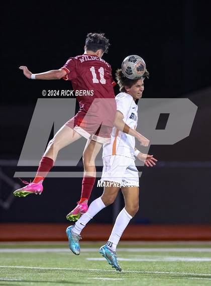 Thumbnail 3 in Grand Oaks vs Cypress Woods (UIL 6A D1 Area Playoffs) photogallery.