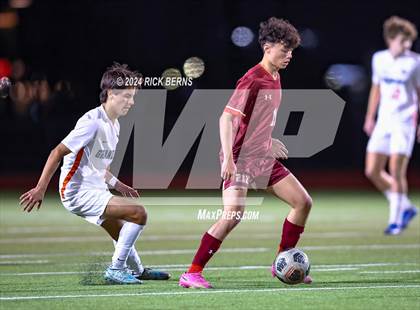 Thumbnail 3 in Grand Oaks vs Cypress Woods (UIL 6A D1 Area Playoffs) photogallery.