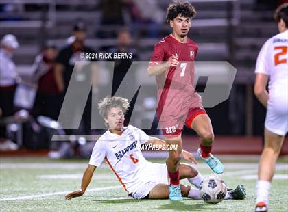Thumbnail 1 in Grand Oaks vs Cypress Woods (UIL 6A D1 Area Playoffs) photogallery.