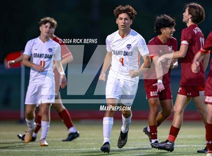 Thumbnail 3 in Grand Oaks vs Cypress Woods (UIL 6A D1 Area Playoffs) photogallery.
