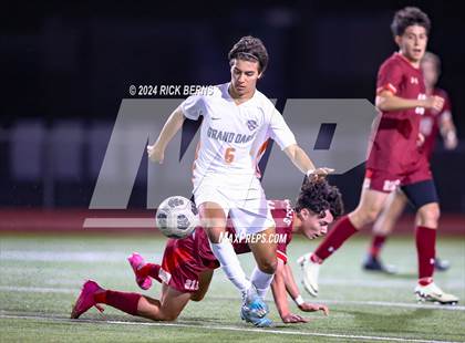 Thumbnail 1 in Grand Oaks vs Cypress Woods (UIL 6A D1 Area Playoffs) photogallery.