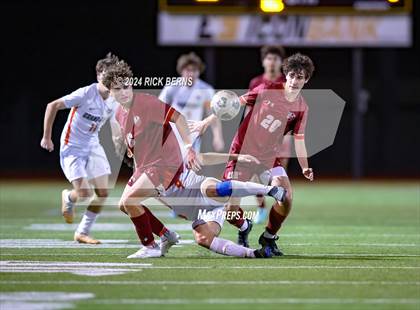 Thumbnail 3 in Grand Oaks vs Cypress Woods (UIL 6A D1 Area Playoffs) photogallery.