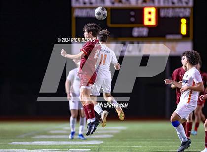 Thumbnail 1 in Grand Oaks vs Cypress Woods (UIL 6A D1 Area Playoffs) photogallery.