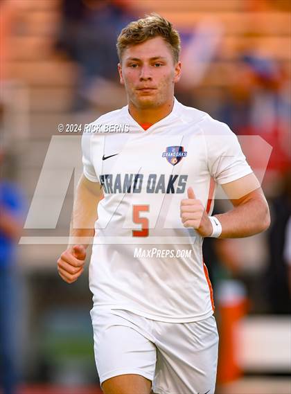 Thumbnail 1 in Grand Oaks vs Cypress Woods (UIL 6A D1 Area Playoffs) photogallery.