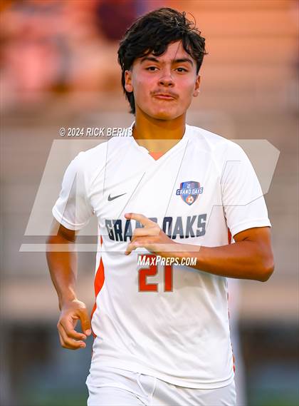 Thumbnail 2 in Grand Oaks vs Cypress Woods (UIL 6A D1 Area Playoffs) photogallery.