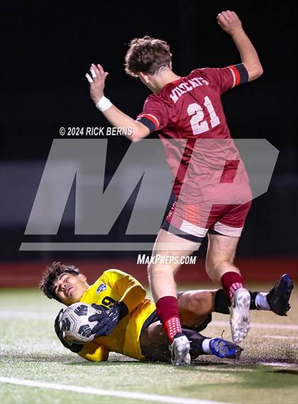 Thumbnail 1 in Grand Oaks vs Cypress Woods (UIL 6A D1 Area Playoffs) photogallery.