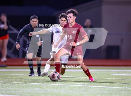Thumbnail 3 in Grand Oaks vs Cypress Woods (UIL 6A D1 Area Playoffs) photogallery.