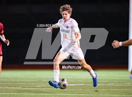 Thumbnail 1 in Grand Oaks vs Cypress Woods (UIL 6A D1 Area Playoffs) photogallery.
