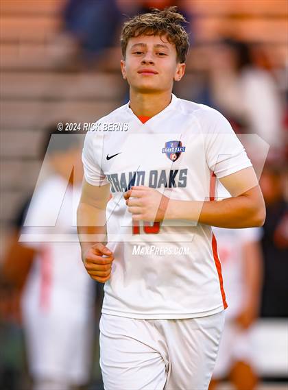 Thumbnail 2 in Grand Oaks vs Cypress Woods (UIL 6A D1 Area Playoffs) photogallery.
